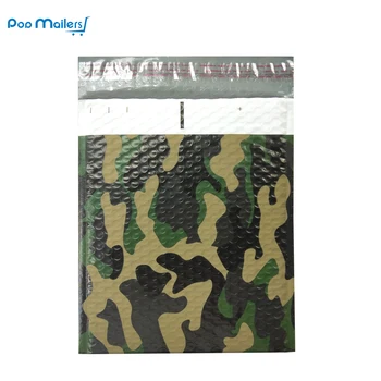10pcs 8.5x11inch 235x280mm Camouflage color Plastic bubble mailer,Blend color poly bubble envelope wrap bag