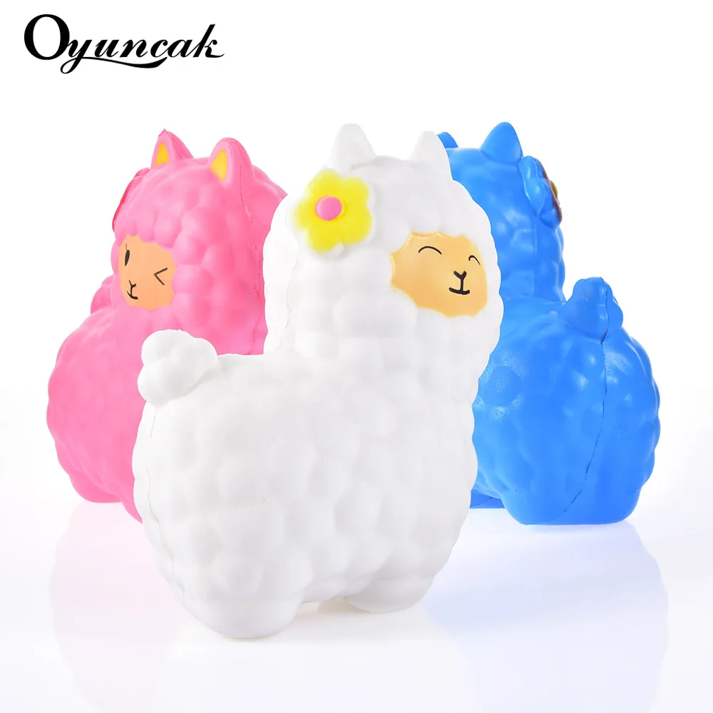 

Oyuncak Squishy Antistress Alpaca Slow Stress Relief Toys Rising Squishe Toys jumbo Fun Gadget Gags Squisy Girls Practical Jokes