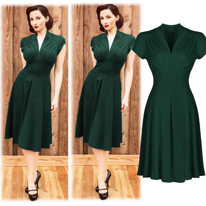 Popular Retro 1940s Dresses-Buy Cheap Retro 1940s Dresses ...