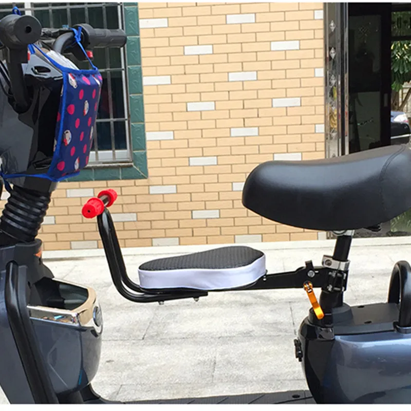 Переднее быстросъемное складное детское сиденье для электрического велосипеда, переднее детское безопасное сиденье для горного велосипеда