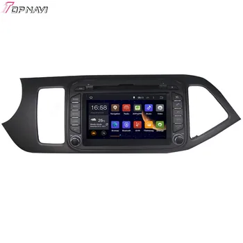 

TOPNAVI 7'' Octa Core 4GB RAM Android 6.0 Car Radio Stereo GPS for KIA PICANTO MORNING 2011- Audio DVD Player