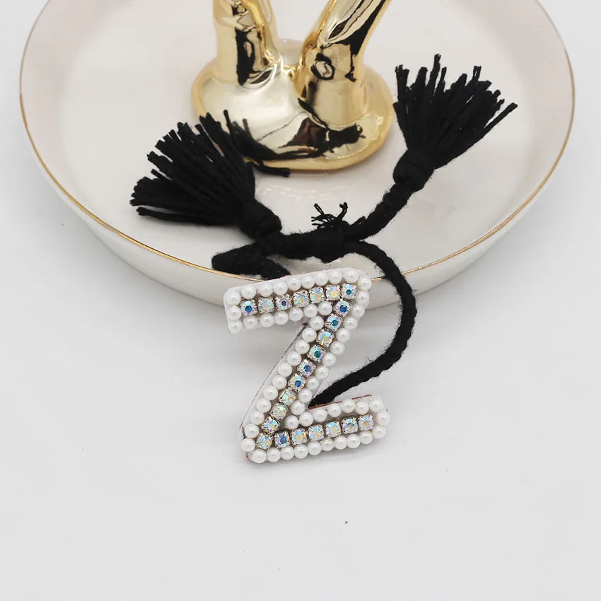 Модный темперамент ручной работы жемчужные частицы браслет с буквами Мода Подиум танец роскошный браслет 965 - Окраска металла: Z