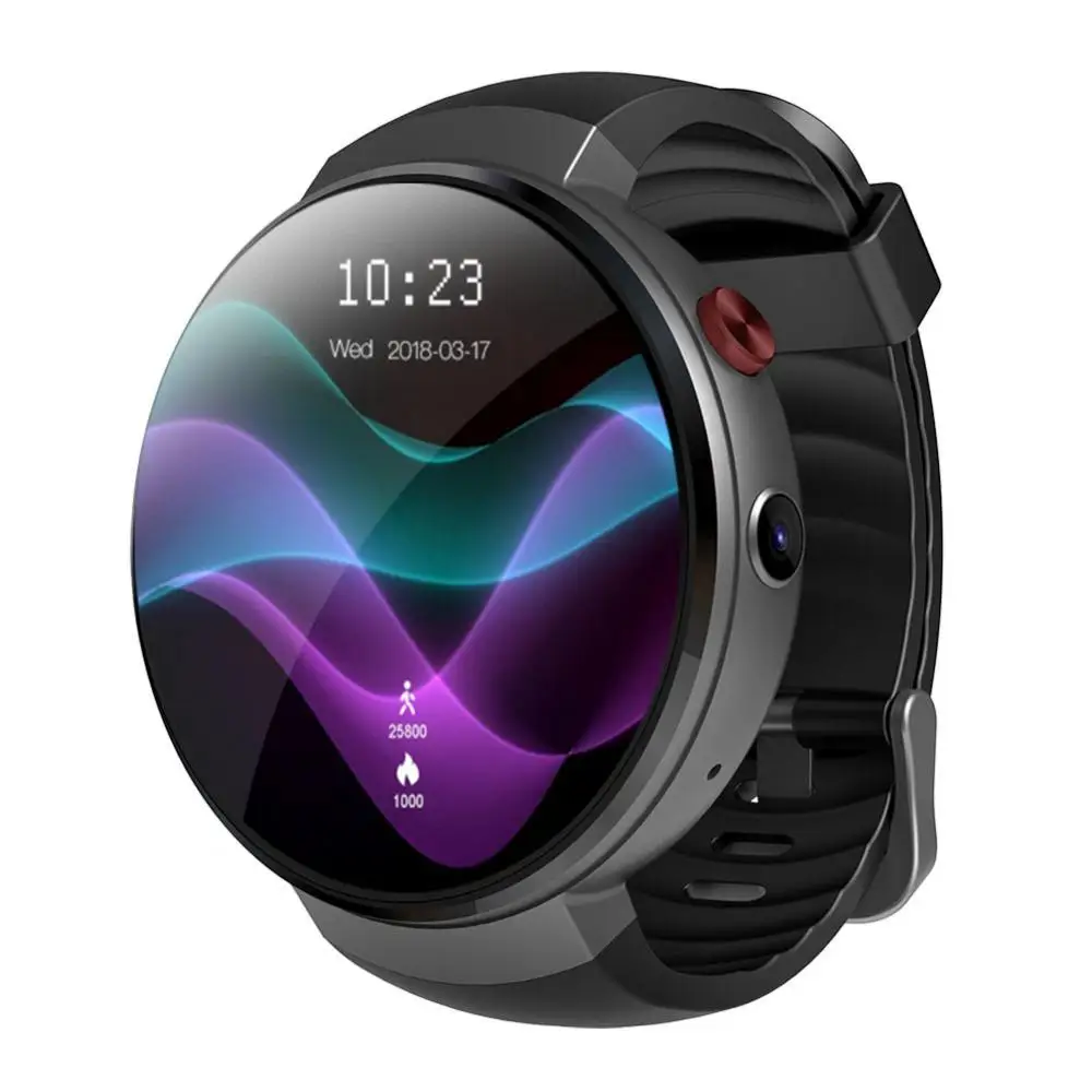 

VBESTLIFE 1GB+16GB 2MP Take Photos Smart Camera Watch 4G/WiFi Phone App Control Heart Rate Fashion Sport Watch