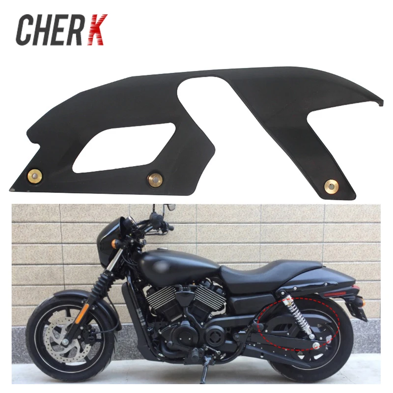 Cherk 1 шт. мотоциклетный черный пластмассовый пояс крышка Swingram Guard для Harley Street XG750 XG 750 аксессуары для мотоциклов