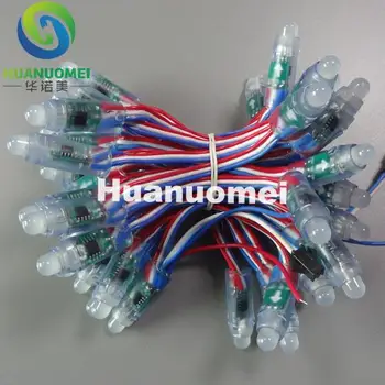 

12mm WS2811 pixel module,IP68;DC5V input;full color modules