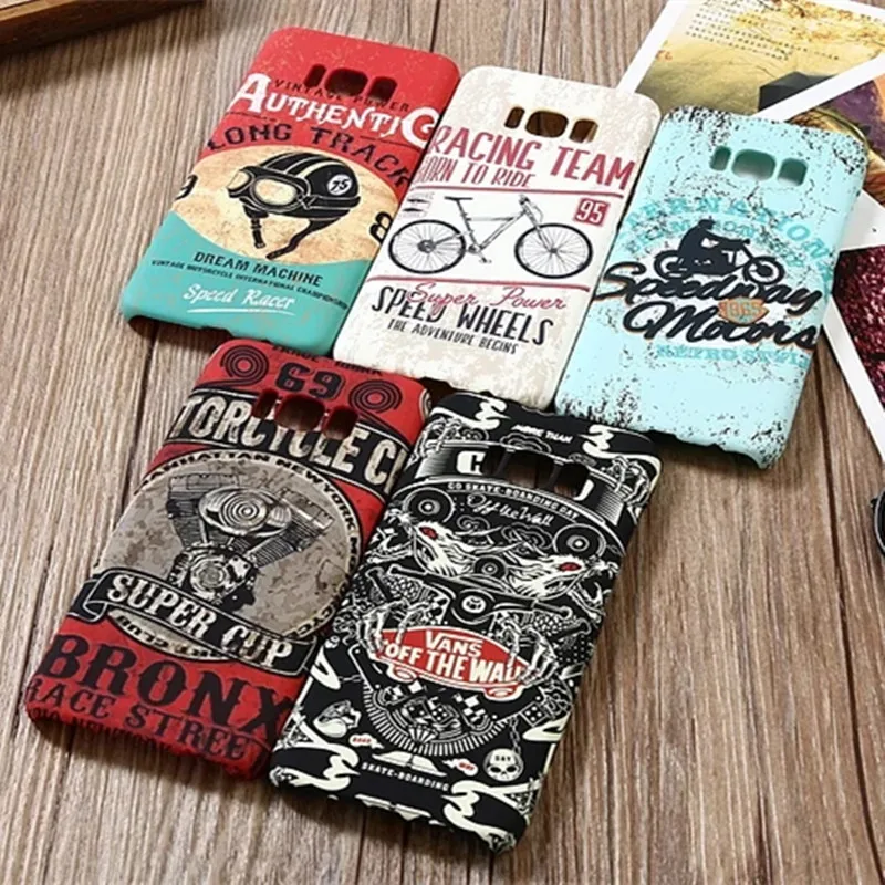 Original New 3D Fluorescent Noctilucent Cartoon Speed racing series Phone Case Cover for Samsung Galaxy s8 plus |