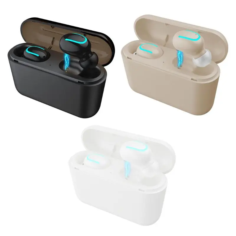 

1Set TWS-Q32 2200mAh Wireless Bluetooth 5.0 Earphone Mini Handfree Stereo Sports Twins Earbud Headphone Headset for Home Sport