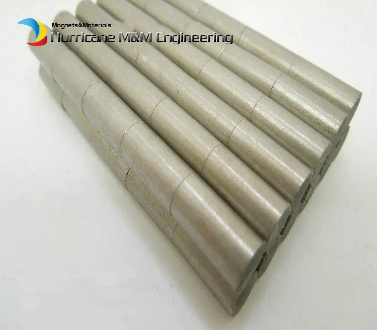 

480pcs Smco Magnet Disc Dia. 6x12 Mm Rod Cylinder Grade Yxg28h 350 Degree C High Temperature Permanent Rare Earth Magnets