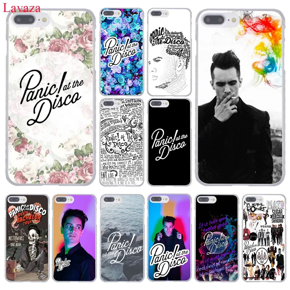 

Lavaza Panic At The Disco Hard Phone Case for iPhone XR XS X 11 Pro Max 10 7 8 6 6S 5 5S SE 4S 4 Cover