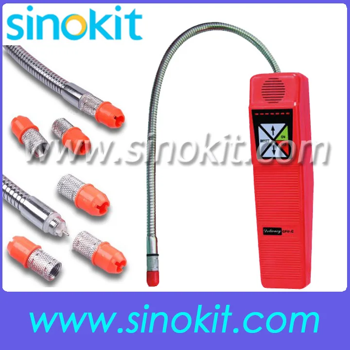 

Battery voltage indication seven levels of sensitivity provide Halogen Leak Detector CPU-C