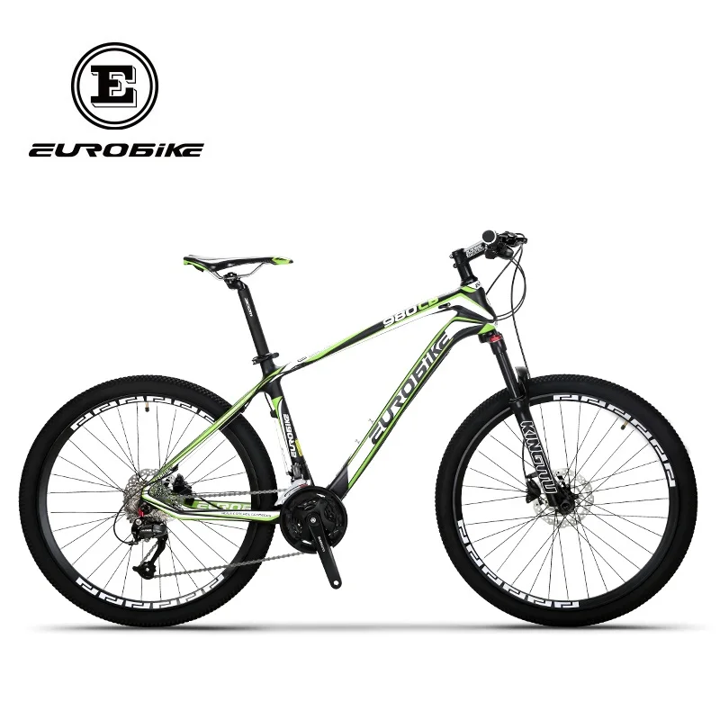 Perfect EUROBIKE 26 Inches Carbon Fiber Mountain Bikes Dual Hydraulic Disc Brake Shock Fork 3