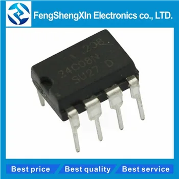 

10pcs/lot New 24C08 AT24C08AN AT24C08N AT24C08A Memory IC DIP-8