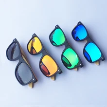 CUUPA ретро деревянные солнцезащитные очки мужские бамбуковые солнцезащитные очки женские брендовые дизайнерские спортивные очки поляризационные солнцезащитные очки