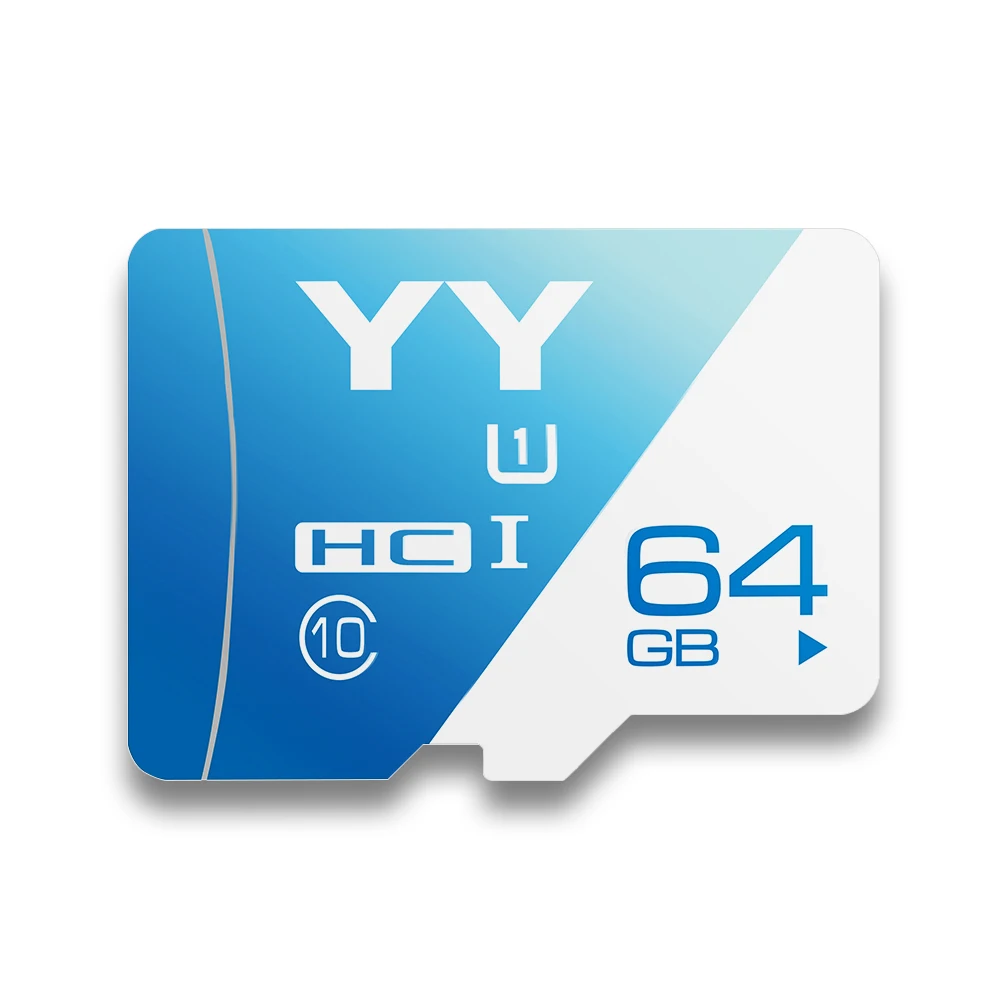 

Memory Card 64GB Large Capacity Class 10 TF Card Flash TF Card Data Storage High Speed for Smartphone