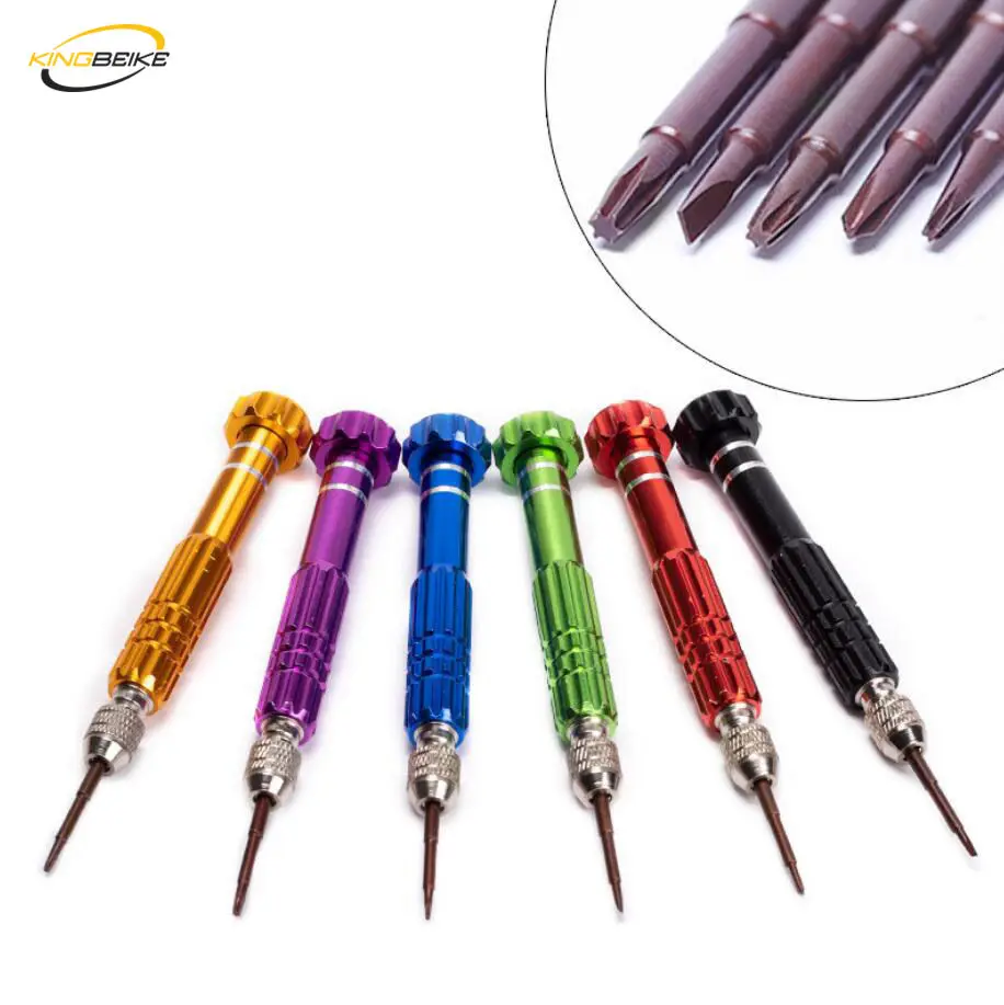 

KINGBEIKE Professional Precision Screwdriver Set 5 in 1 Repair Open Tools Kit High Quality Watchmaker Tools For Men Women Watch
