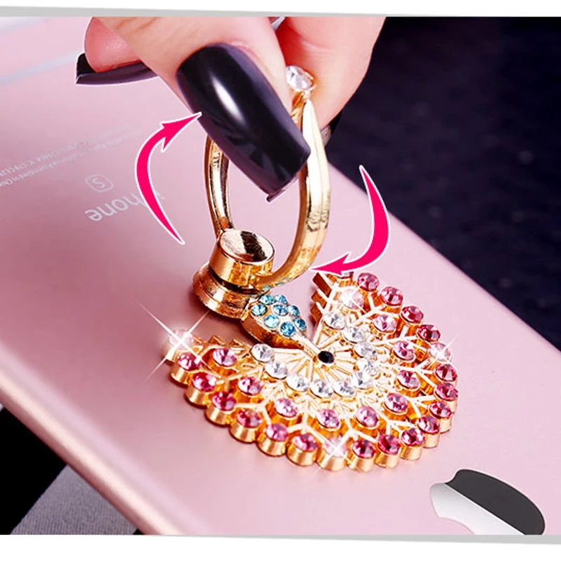 wholesale 500pcs 360 Rotating cute Cartoon Rhinestone Cellphone Accessories Finger Ring Stent Mobile phone holder stand wholesale 500pcs 360 Rotating cute Cartoon Rhinestone Cellphone Accessories Finger Ring Stent Mobile phone holder stand