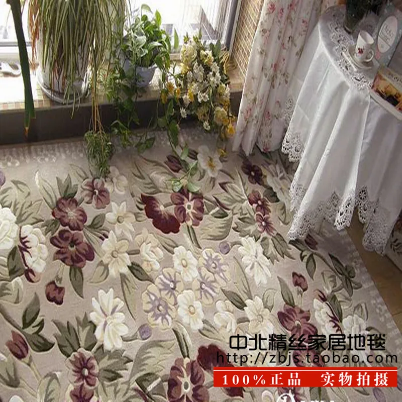 

Handmade scissors flower carpet fashion rustic carpet coffee table bedroom carpet bed blankets