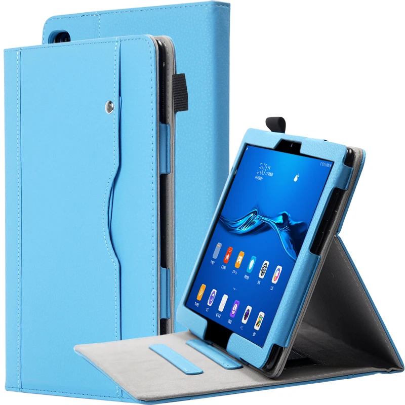 Магнитный чехол подставка для планшетов Huawei MediaPad M5 lite 10 1 9 L09 из кожи высокого