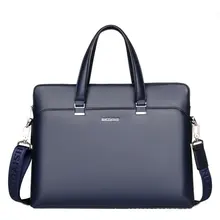Для Мужчин's Повседневное Высокое качество кожа Бизнес Портфели Портативный Винтаж плечо сумки дорожные большой роскошная сумка для ноутбука Для мужчин Сумки