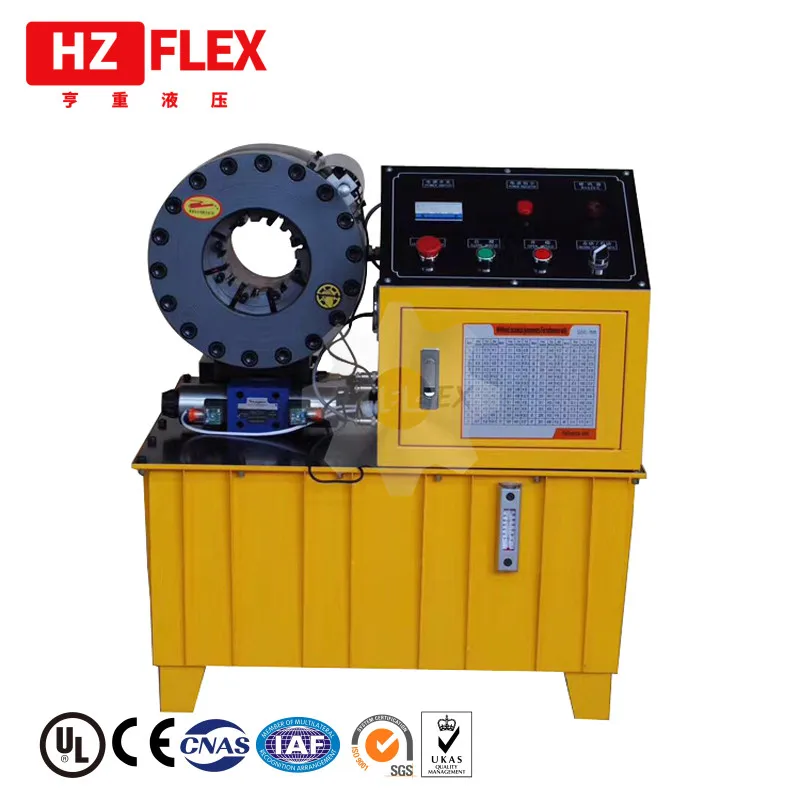 Economical semi-Automatic hydraulic hose crimper 51mm HZ-51F hydraulic press machine hose with 10 sets of dies Economical semi-Automatic hydraulic hose crimper 51mm HZ-51F hydraulic press machine hose with 10 sets of dies