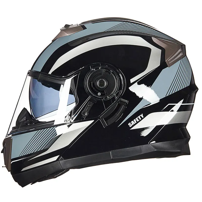 GXT новейший DOT одобренный мотоциклетный шлем Полнолицевой шлем мотоциклетный модульный флип шлем подъемные наушники уличные гонки Capacete