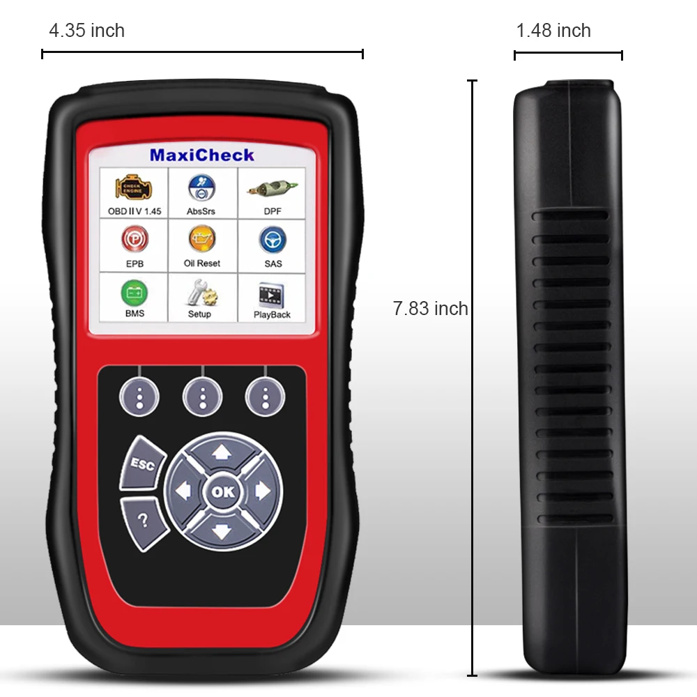 Autel MaxiCheck Pro OBD2 сканер автомобильный диагностический инструмент EPB/ABS/SRS/SAS/Подушка