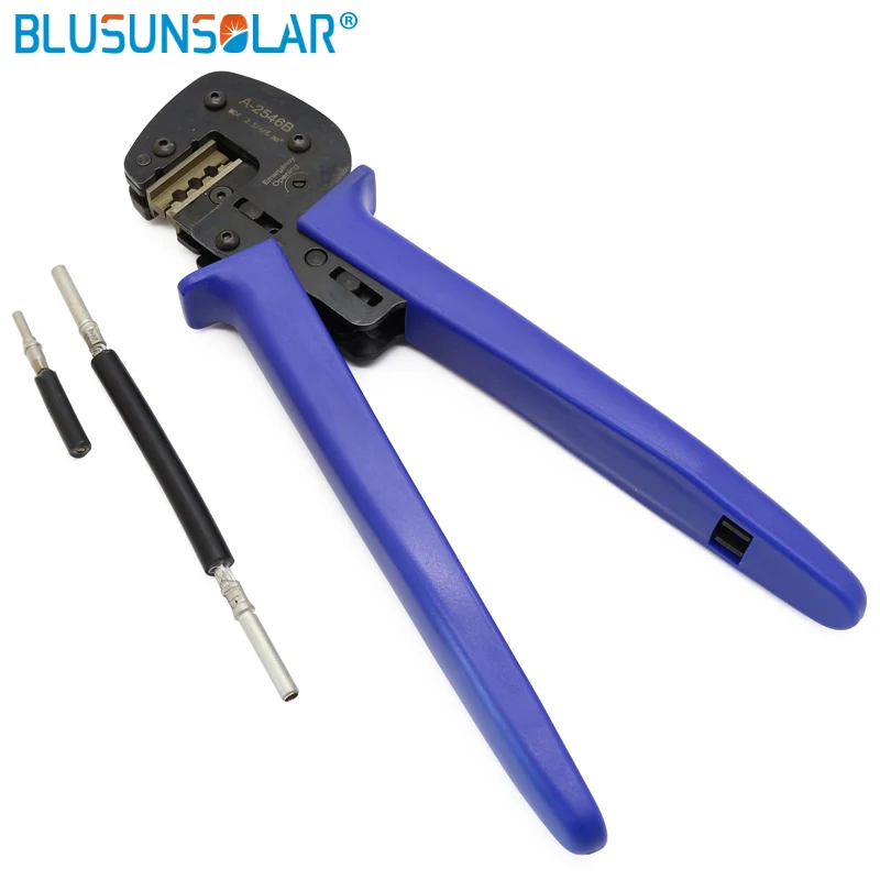 Line pressing pliers