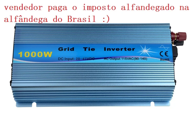 

1000W MPPT function Pure Sine Wave 110V 220V output Input Micro On Grid Tie Inverter