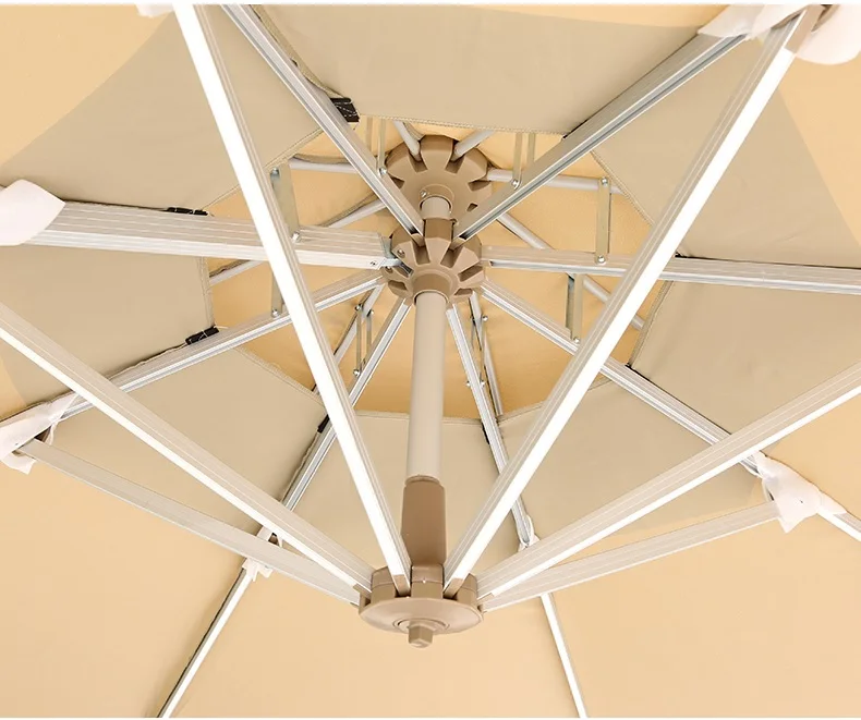 Все алюминиевые регулируемые Зонты Cantilevel для открытого пространства/3x3 m Расширенная крышка