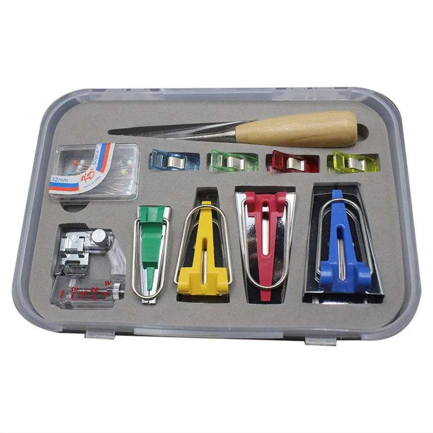 

11PCS Multifunction DIY Edging Device Belt Curler Edging Strip Sewing Tool Set Sewing Machine Accessories 0424#