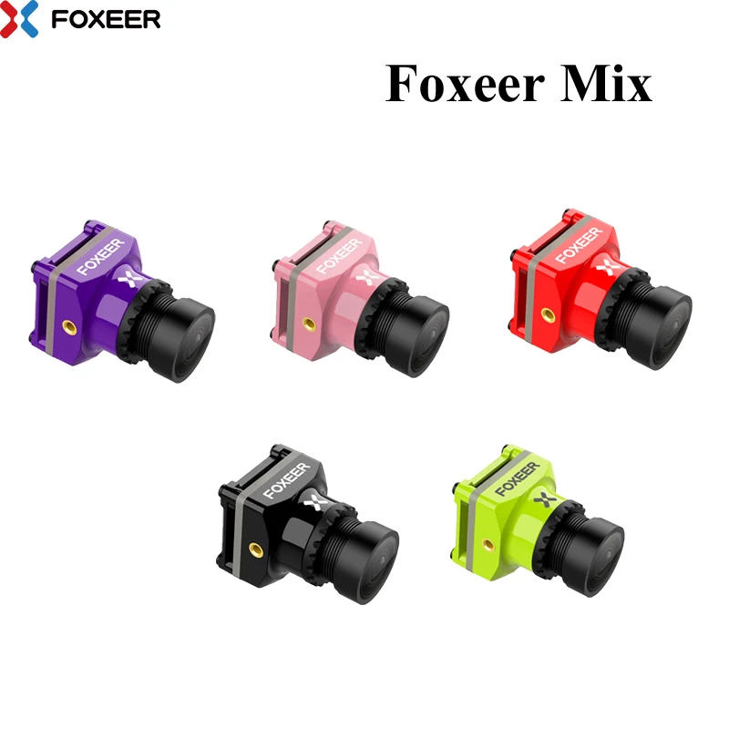 

Foxeer Mix PAL/NTSC Switchable 1080p 60fps Super WDR Mini HD FPV Camera with 2.1mm lens for FPV racing drone frame spare part
