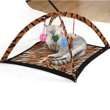 Haustier Katze Bett Spielzeug Handy Aktivität Spielen Bett Spielzeug Katze Bett Pad Decke Haus Pet Möbel Katze Zelt Spielzeug