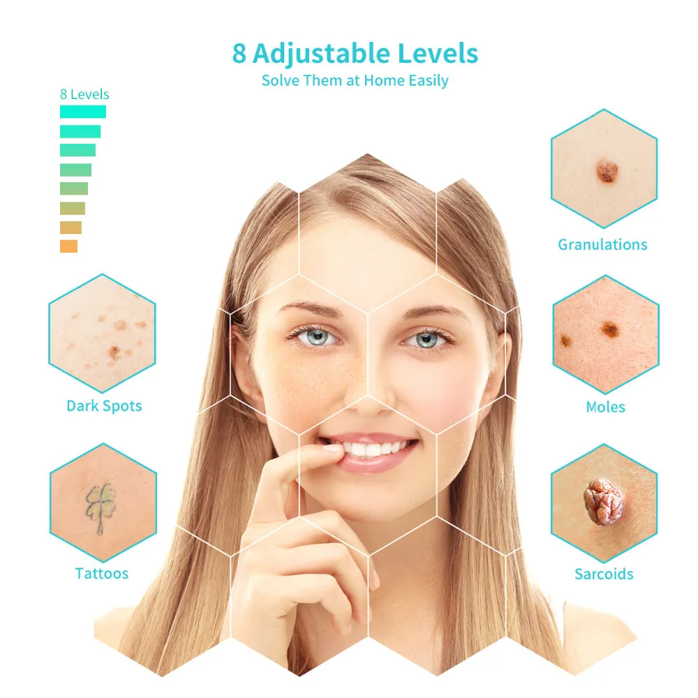 Tanie Długopis plazmowy LCD Fibroblast pióro laserowe maszyna Mole tatuaż maszyna do usuwania skóry Tag usuwanie do oczyszczania z pryszczy Dermografo pióro plazma