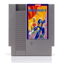 Mega Man 4 72 контакта 8 бит игровой картридж Регион бесплатно