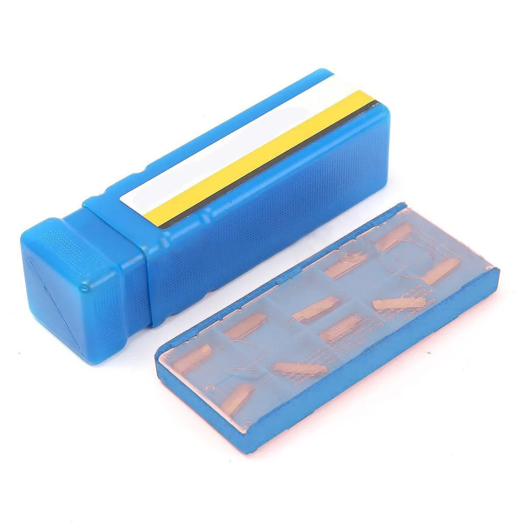 Mayitr 1pc MGEHR1212-2 Tool Holder Boring Bar with 10pcs MGMN200-G Inserts and Wrench For Lathe Turning Tools