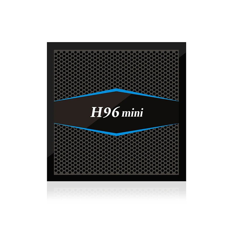 10 шт./лот H96 мини 4K 2 4G 5GHz Wifi Bluetooth телеприставка Смарт ТВ коробка android 7 1 Amlogic S905W