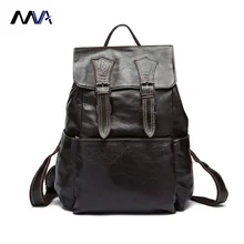 MVA Genuine Leather Brand Men’s Travel Bags Luggage School Bag Men Bag Genuine Leather Men Backpack Fashion Man Backpacks