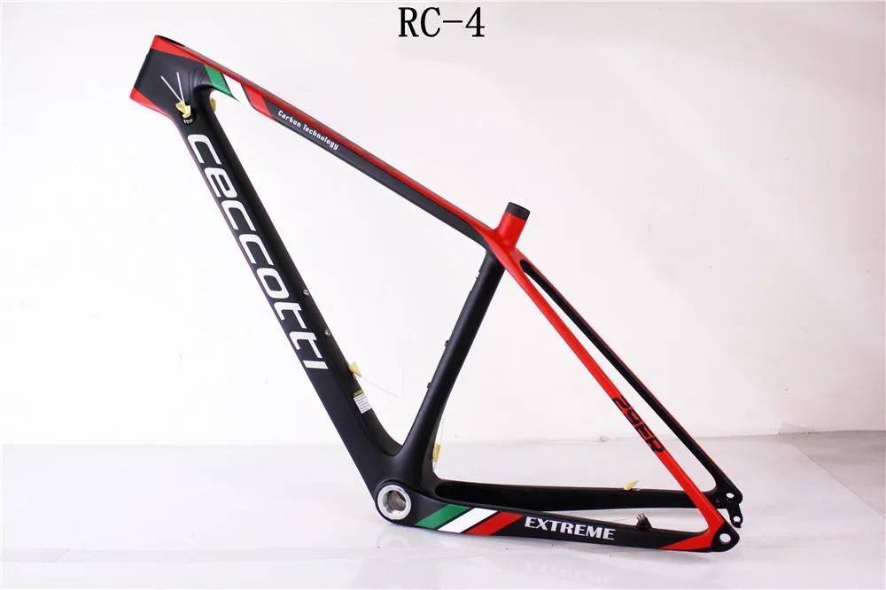 Top 3 kind BB carbon mountain bike frame 29er Ceccotti reflective new design carbon bike frame 3