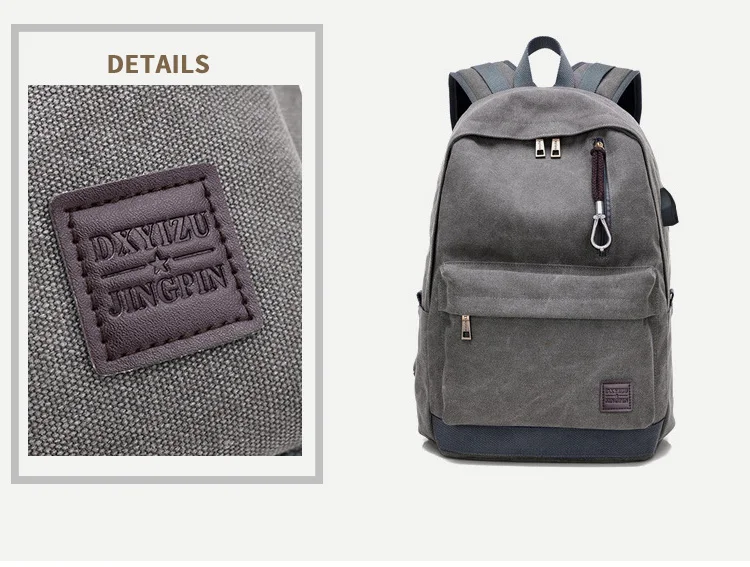 Роскошная модная парусиновая дорожная сумка, школьный рюкзак для студентов, повседневные водонепроницаемые Рюкзаки для ноутбука, мужские и женские модные рюкзаки Mochila Masculina