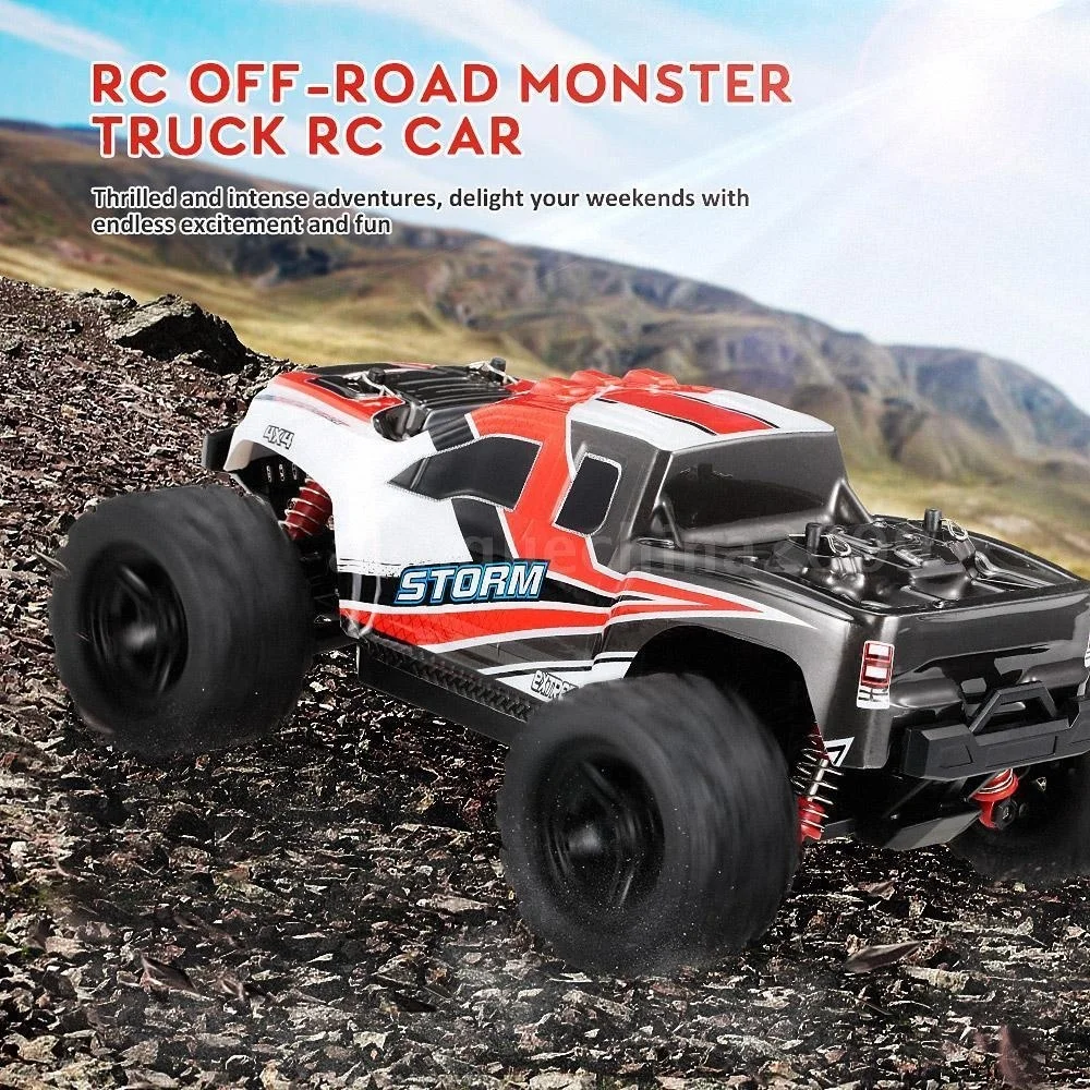 High Speed RC Off-Road Racing Car HS18301/HS18302 1/18 2.4GHz 4WD 36km/h Truck Buggy RC Vehicle for Kids Toy Gift