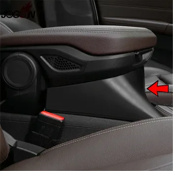 

For BMW X1 F48 2016 2017 LHD High ABS Plastic Black Armrest Box Central Console Storage Container Organizer Tray Phone Holder