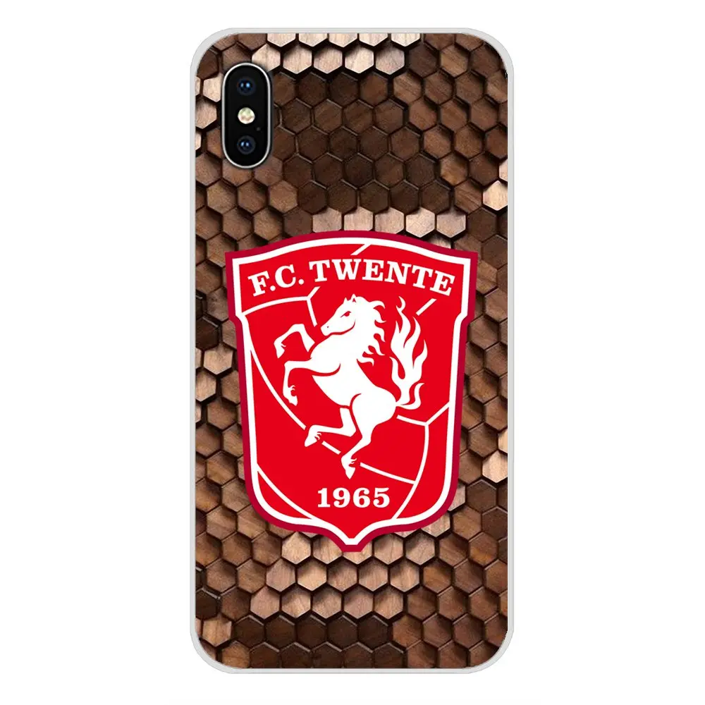 Прозрачный чехол из ТПУ для Samsung Galaxy A5 A6S A7 A8 A9S Star J4 J6 J7 J8 Prime Plus 2018 FC Twente Football Logo