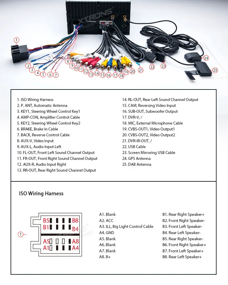 Us 203 15 15 Off Xtrons 6 2 Inch Universal 2 Din Car Radio Stereo Dvd Player Dab Canbus Gps Navigation Usb Sd Universal 2 Din 2 Din2 Din Car
