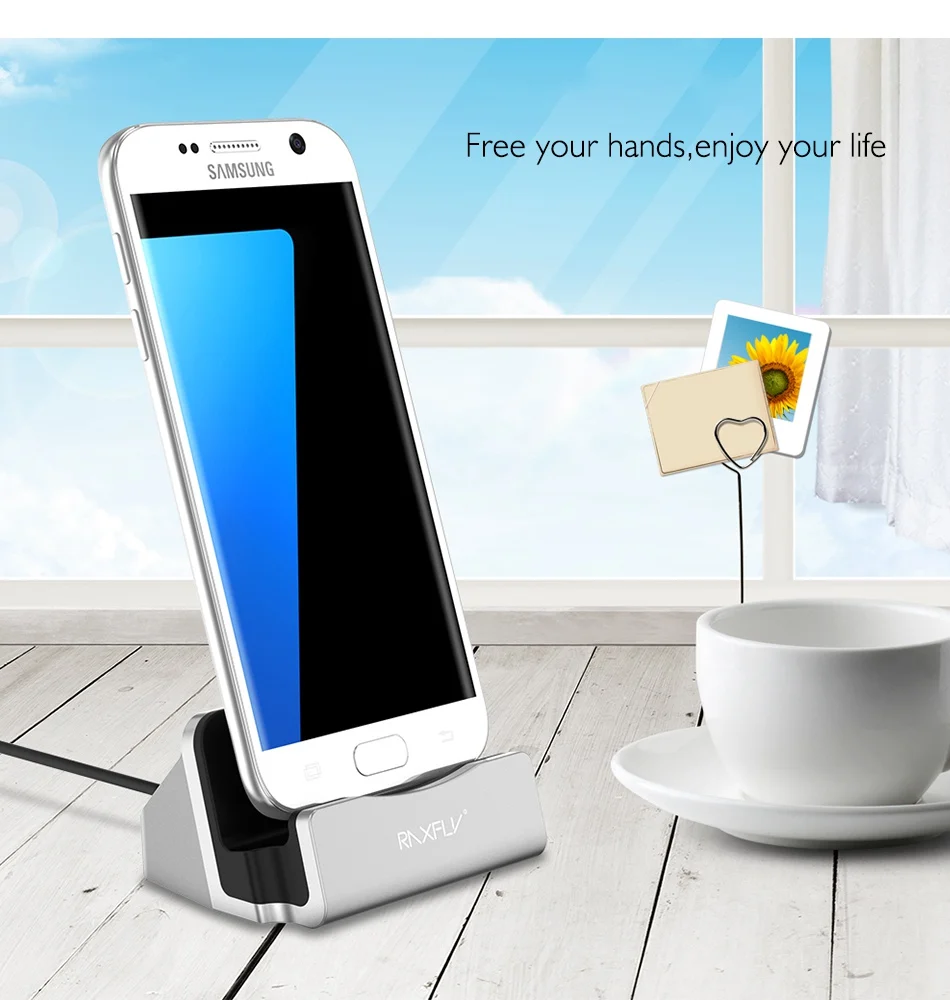 Micro USB Charger Station Dock Mount For Samsung S6 S7 Edge Xiaomi Huawei Android  (7)