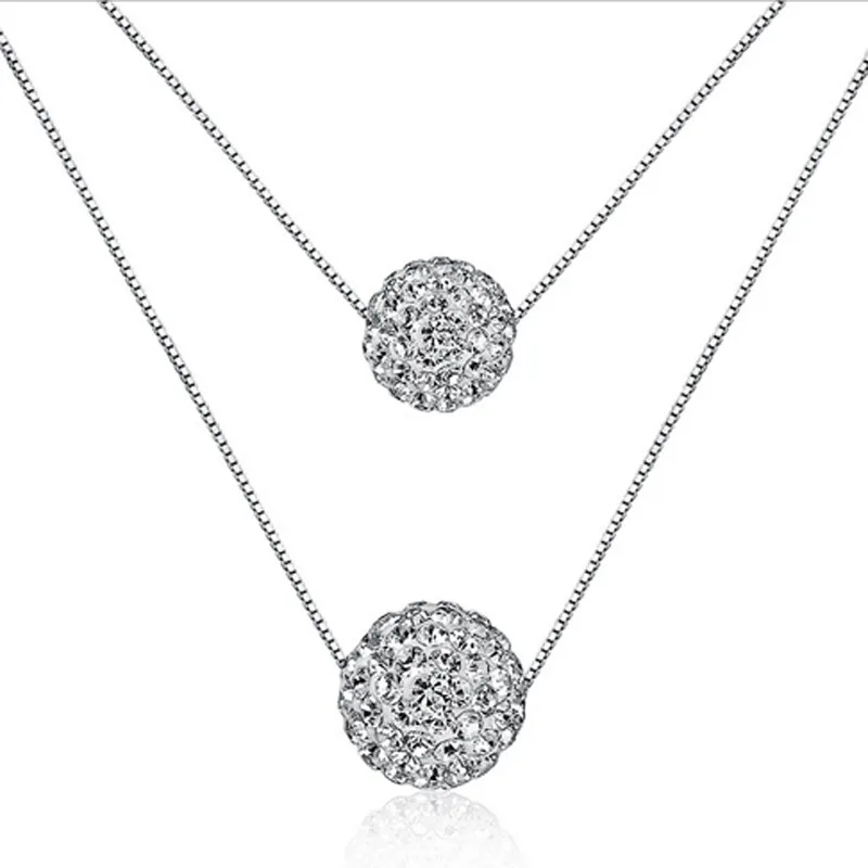 

New Arrival High Quality Fashion Jewelry Women 925 Sterling Silver Necklace Key Pendant Accessories for Wedding Party