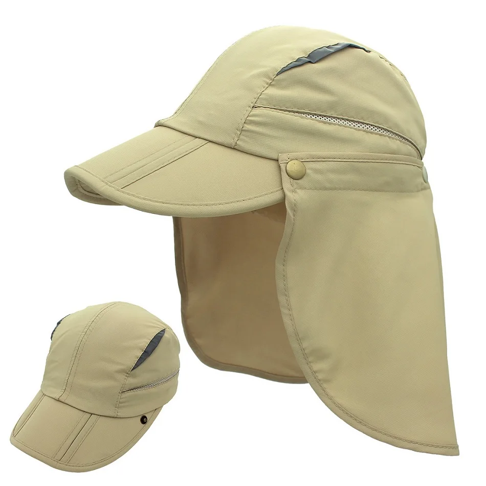 

Connectyle Boys UPF 50+ Sun Protection Cap Quick Dry Fishing Hat with Neck Flap For Girls
