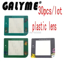 30 шт./партия для Jiggly Puff мультяшный чехол объектив для GameboyGB DMG GBO GBP экран двусторонняя лента цвет мальчик заранее