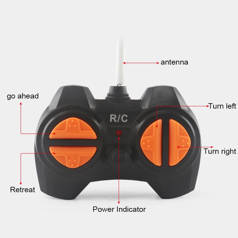 1 Pcs Electric RC Car Remote Control Toy Wireless Mini Off Road for Children Kids M09