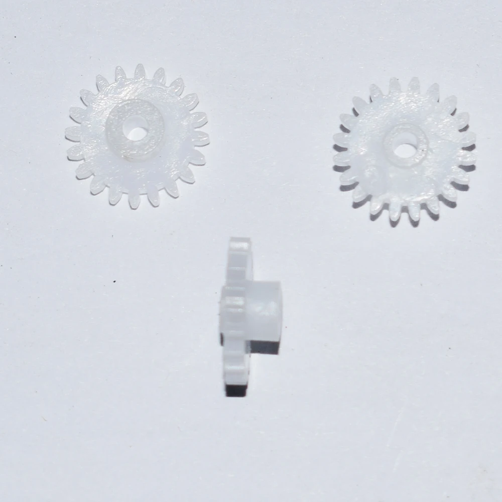 

10/100/1000pcs 20tooth/hole 2/0.5M plastic motor gear/Reducer gear/rc car/DIY toys part/technology model parts/baby toys/202A