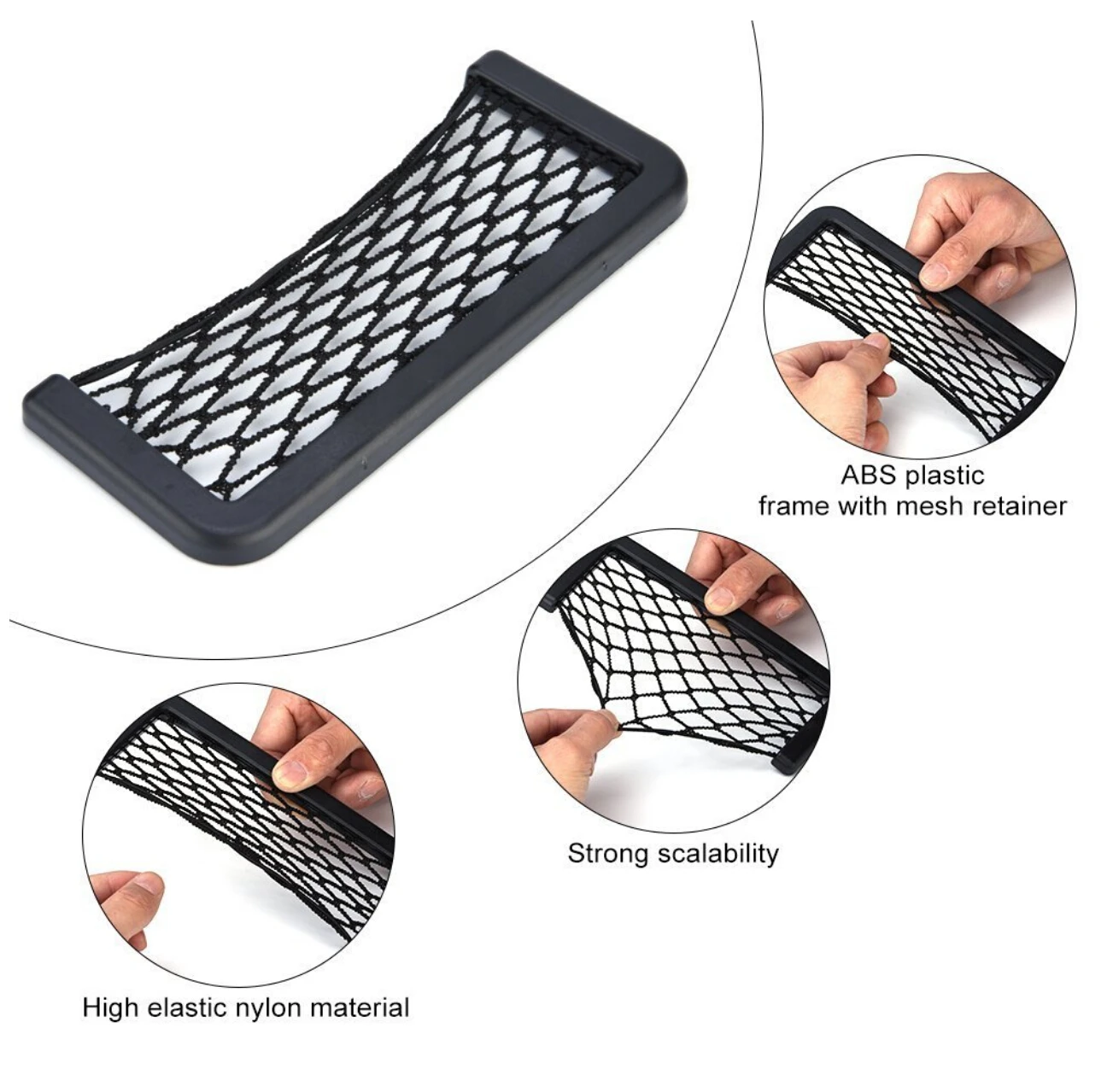 

1PC Envelop Car Storage Bag net pocket Accessories for Volvo S40 S60 S80 XC60 XC90 v70 S80L V6 v40 v50 850 c30 v60 s70 940 xc70